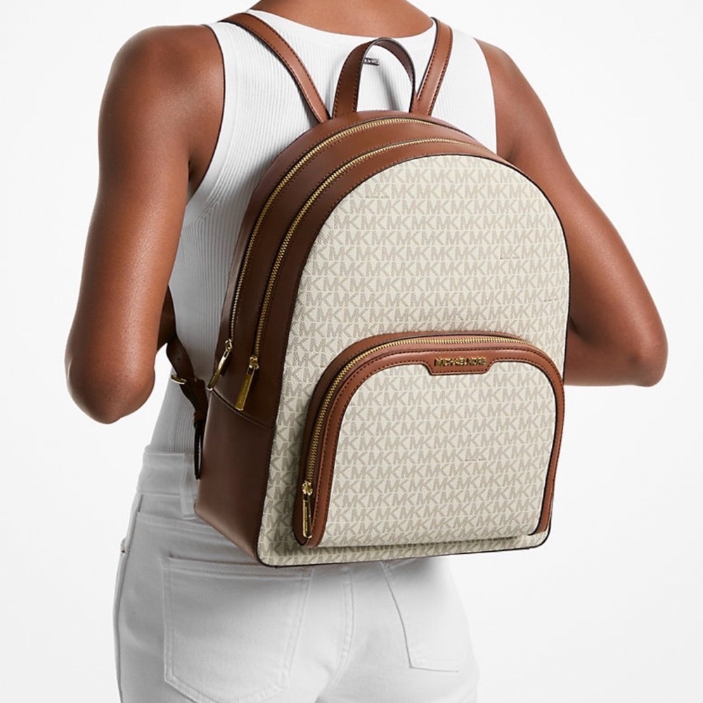 Michael Kors Jaycee Large Logo Backpack